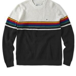 NWT Men's Multicolor Striped Sweater